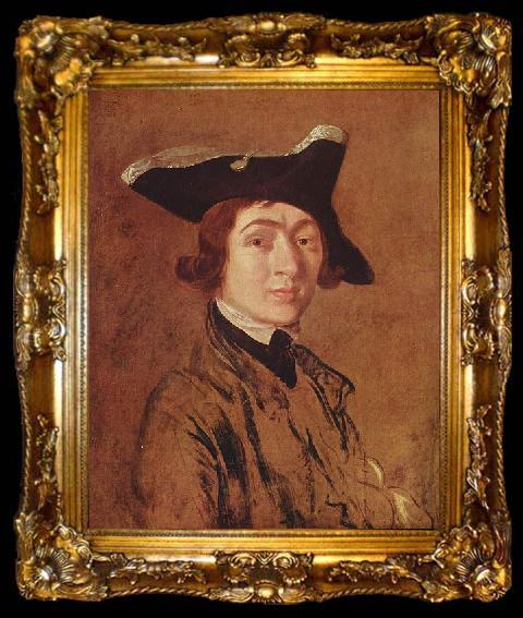 framed  Thomas Gainsborough Self portrait, ta009-2